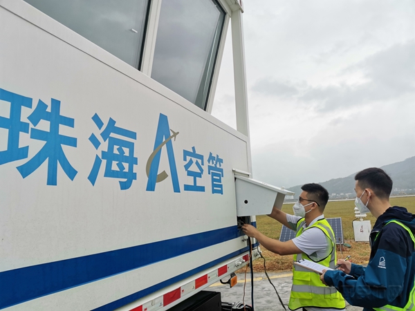 航展保障应急指挥车设备搭建2