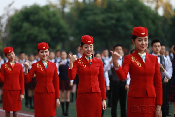 成都航空旅游职业学校唱响“中国有我，我有中国”（图）