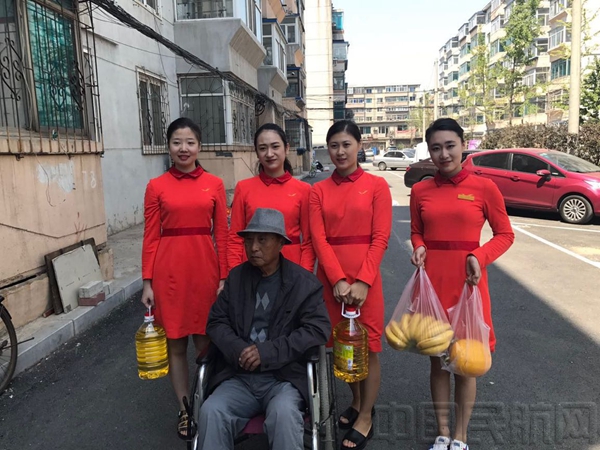 沈阳机场航站楼管理部开展爱心公益活动