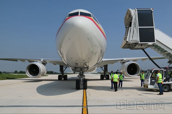 天津机场圆满完成A330绿皮飞机首航保障任