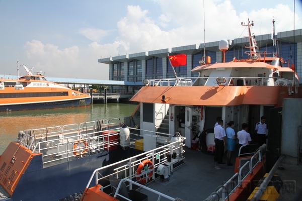 深圳机场码头往返中山水上巴士18日起开通