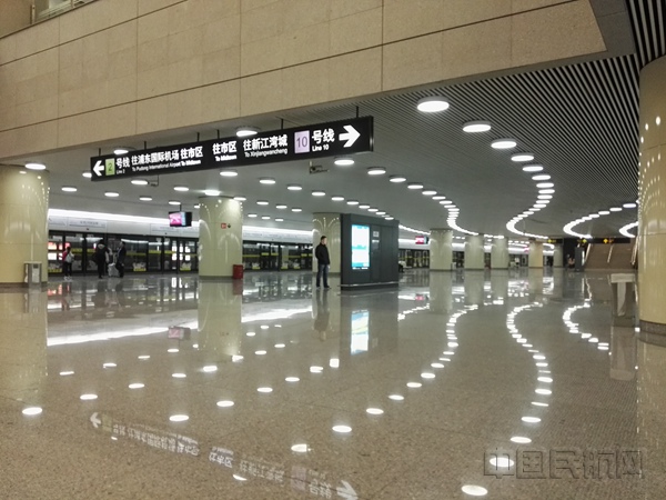 上海虹桥枢纽第三条地铁12月30日通车(图)