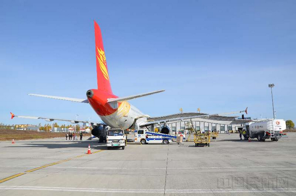 鸡西机场2017年完成旅客吞吐量22.2万人次(图