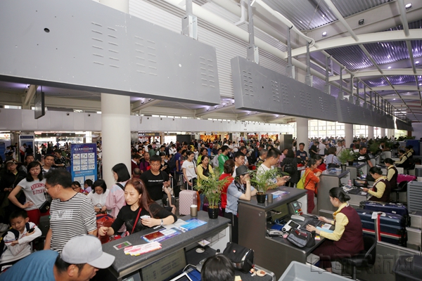 三亚机场2018年春运旅客吞吐量达274.6万人次