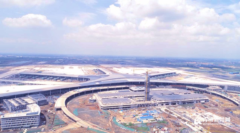 青岛新机场航站楼主体完工 海星全面精装修