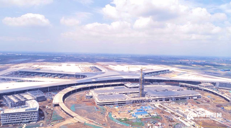 青岛新机场航站楼主体完工 海星全面精装修