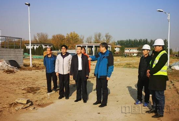 动力能源公司总经理朱运志到东航空净化站提标改造项目现场进行项目