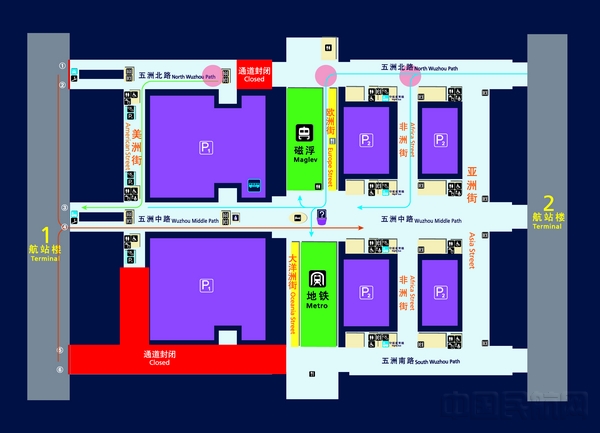 浦东机场施工期间旅客动线-上海机场供图.jpg 浦东机场施工期间旅客动线-上海机场供图.jpg