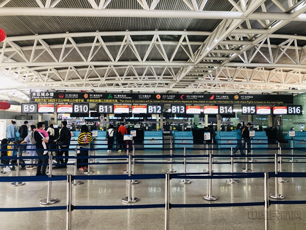 配图:三亚机场值机现场1.jpg 配图:三亚机场值机现场1.jpg