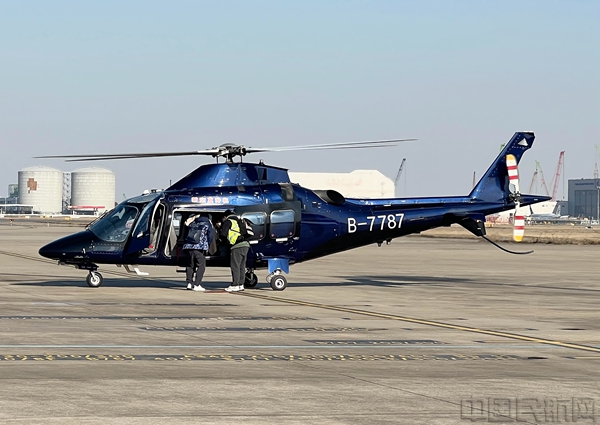 执行器官转运任务的上海新空所属直升机-上海新空供图