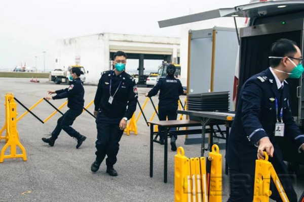 水印 特勤保障小组成员分工协作,配合默契1