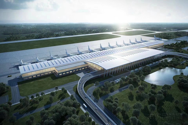 常州机场改扩建效果图-江苏省交通厅供图10
