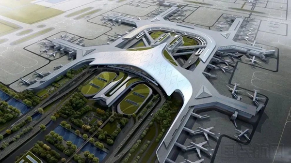 上海机场积极推动浦东机场四期工程的绿色建设-效果图3
