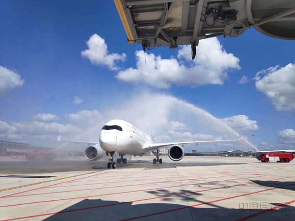 东航“十三五”期间引进了更节油的新一代A350-900宽体客机-东航供图01
