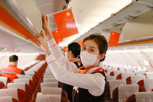 水印 图 北部湾航空”白衣天使“团队为战疫坚守岗位2