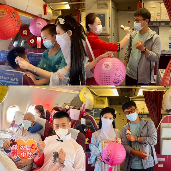 图5:旅客参与猜灯谜活动4