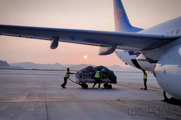 冬季机坪上的南航客机 (3)1