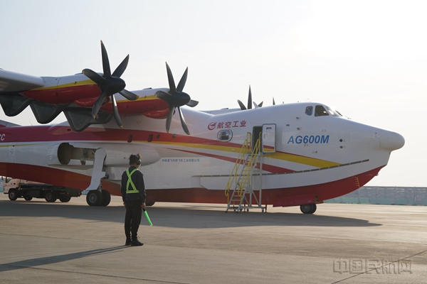 20230131 AG600M(1003架)珠海转场阎良,飞机准备起飞(谭宇强摄)3