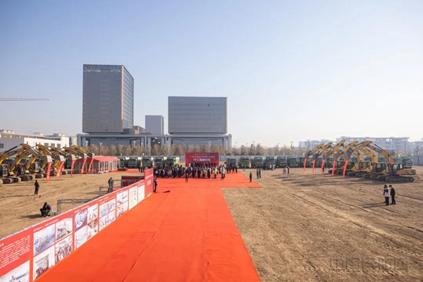 广慧金通航空培训中心开工奠基仪式现场11