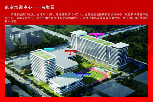 航空培训中心鸟瞰图(效果图)13