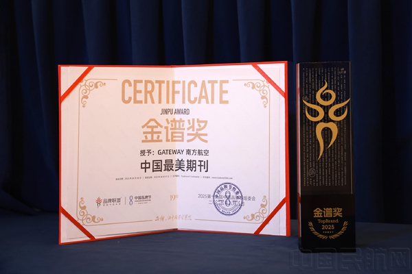 “TopBrand 2025中国品牌节金谱奖”1