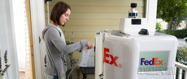 最后一公里 联邦快递有 派送机器人 -中国民航