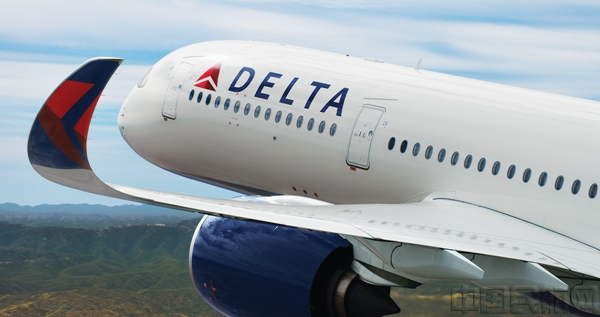 达美航空的A350客机-达美供图1