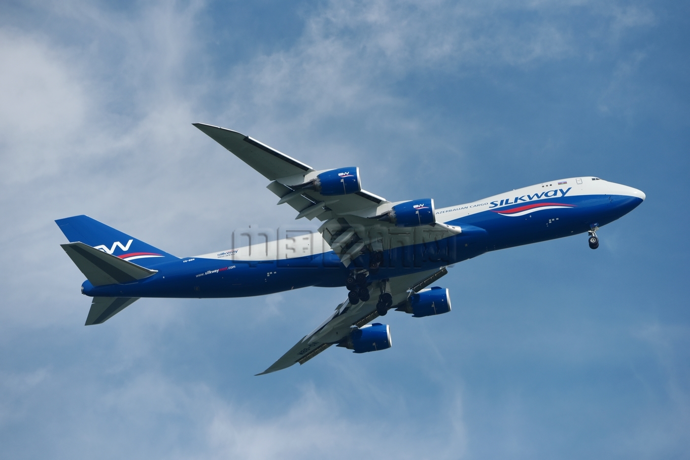 阿塞拜疆丝路航空b748货机