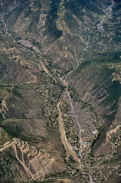 九寨沟震后 中飞院完成首次航拍任务